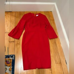 Elegant Red Women's Dress